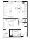 1 Bed 1 Bath
